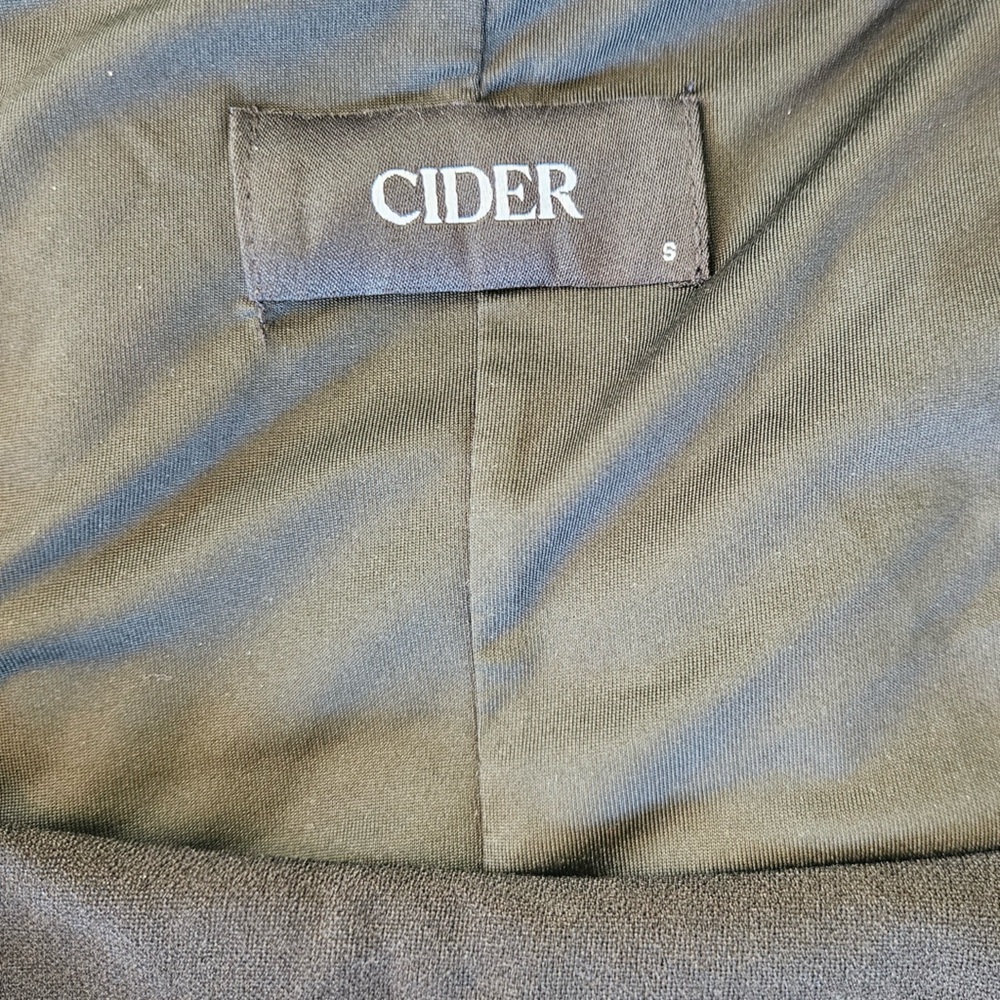 Cider Black Tie-Strap Mini Dress - Picture 6 of 8